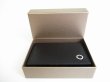 Photo12: BVLGARI Black Grain Calf Leather Business Card Case Card Holder #8213