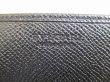 Photo9: BVLGARI Black Grain Calf Leather Business Card Case Card Holder #8213