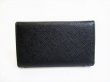 Photo2: PRADA Black Saffiano Leather 6 Pics Key Cases #8218