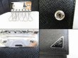 Photo9: PRADA Black Saffiano Leather 6 Pics Key Cases #8218