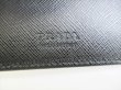 Photo10: PRADA Black Saffiano Leather Bifold Wallet Compact Wallet #8219