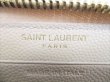 Photo10: Yves Saint Laurent YSL Motif Black Leather Round Zip Long Wallet #8221