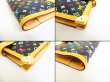 Photo7: LOUIS VUITTON Multicolor Black Leather Small Ring Agenda Cover #8240