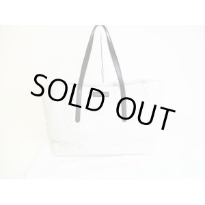 Photo: Jimmy Choo Embossed Stars White Leather Tote Bag Purse PIMLICO #8244