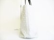 Photo3: Jimmy Choo Embossed Stars White Leather Tote Bag Purse PIMLICO #8244