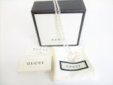 Photo: GUCCI Silver 925 Interlocking G Necklace #8301