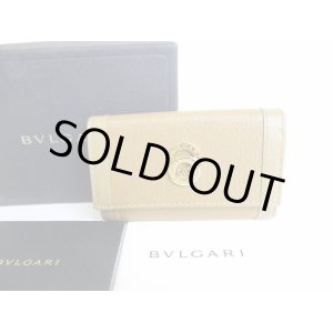 Photo: BVLGARI Brown Leather 6 Pics Key Cases #8317