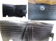 Photo8: GUCCI GG Black Canvas Bamboo Bifold Wallet Compact Wallet #8353