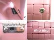 Photo11: miu miu Intertwining Pink Nappa Leather 6 Pics Key Cases #8356