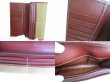 Photo8: HUNTING WORLD Battue Khaki Canvas Brown Leather Long Wallet #8396