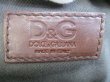 Photo10: DOLCE&GABBANA D&G Brown Leather Waist Pack Body Bag Purse #8399