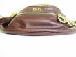 Photo6: DOLCE&GABBANA D&G Brown Leather Waist Pack Body Bag Purse #8399