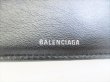 Photo10: BALENCIAGA Everyday Black Leather Bifold Wallet Compact Wallet #8400