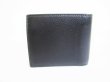 Photo2: BALENCIAGA Everyday Black Leather Bifold Wallet Compact Wallet #8400