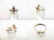 Photo4: LOUIS VUITTON Pink Gold Plated Silver Plated Ring M Size #8403