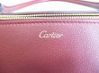 Photo11: Cartier Red Spinel Taurillon Leather Hand Bag C de Cartier MM #8418