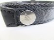 Photo10: LOUIS VUITTON Monogram Eclipse Leather LV Circle Bangle Bracelet #8427