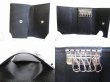 Photo8: BVLGARI Mirerige Black Leather 6 Pics Key Cases #8439