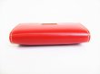 Photo6: GUCCI Vintage Red Leather Coin Purse #8441