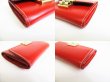 Photo7: GUCCI Vintage Red Leather Coin Purse #8441