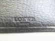 Photo10: LOEWE Black Leather Passport Holder Notebook Cover #8446