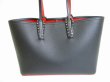 Photo2: Christian Louboutin Black Leather Cabata Small Tote Bag Shopping Bag #8455