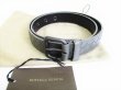 Photo1: BOTTEGA VENETA Gray Leather Belt Waist S Size 73-85 #8456