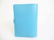 Photo2: Tiffany&Co. Blue Leather Passport Holder Notebook Holders #8458