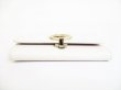 Photo5: BVLGARI Logo Clip White Leather Business Card Case Card Holder #8464