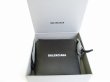 Photo12: BALENCIAGA Black Leather Bifold Round Zip Wallet Compact Wallet #8466