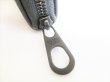 Photo9: BOTTEGA VENETA Intrecciato Gray Multicolor Leather Round Zip Wallet #8503