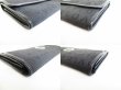 Photo7: BVLGARI Logo Mania Black Canvas Leather Bifold Long Wallet #8517