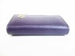 Photo6: GUCCI Interlocking G Purple Leather Dot Pattern 6 Pics Key Cases #8519