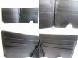 Photo8: BOTTEGA VENETA Intrecciato Black Leather Bifold Bill Wallet #8521