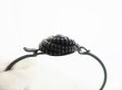 Photo11: BOTTEGA BENETA Sterling Silver Ag925 Black Bracelet Bangle #8533