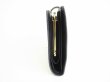 Photo4: CHANEL CC Logo Black Leather Bifold Long Wallet Purse #8538