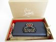 Photo12: Christian Louboutin Panettone Gray Leather Round Zip Wallet #8541