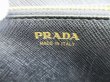 Photo9: PRADA Black Nylon Leather Gold H/W Round Zip Long Wallet #8544