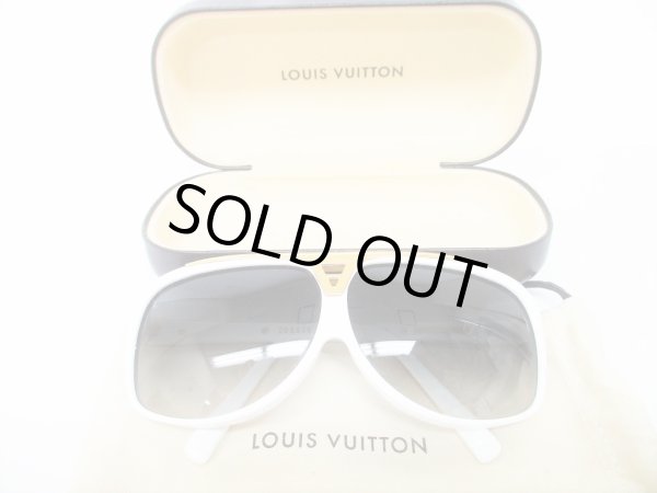 Photo1: LOUIS VUITTON Monogram Plastic Eye Wear Sunglasses Evidence #8560