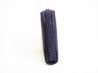 Photo3: PRADA Purple Nylon Leather Round Zip 6 Pics Key Cases #8576