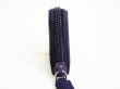 Photo4: PRADA Purple Nylon Leather Round Zip 6 Pics Key Cases #8576