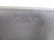 Photo10: BVLGARI Weekend PVC Canvas Leather Gray Business Card Case  #8584