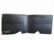 Photo8: Salvatore Ferragamo Gancini Black Leather Bifold Bill Wallet #8594