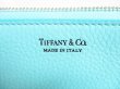 Photo10: Tiffany & Co. Blue Leather Half Round Long Wallet Purse #8599