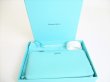 Photo12: Tiffany & Co. Blue Leather Half Round Long Wallet Purse #8599