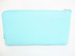 Photo2: Tiffany & Co. Blue Leather Half Round Long Wallet Purse #8599