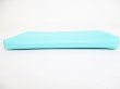 Photo5: Tiffany & Co. Blue Leather Half Round Long Wallet Purse #8599