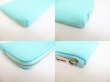 Photo7: Tiffany & Co. Blue Leather Half Round Long Wallet Purse #8599