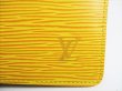 Photo12: LOUIS VUITTON Epi Yellow Document Holders Medium Ring Agenda Cover #8622