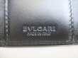 Photo10: BVLGARI Weekend Gray PVC Black Leather 6 Pics Key Cases #8632